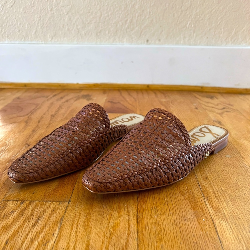 Sam Edelman Woven Leather Mule